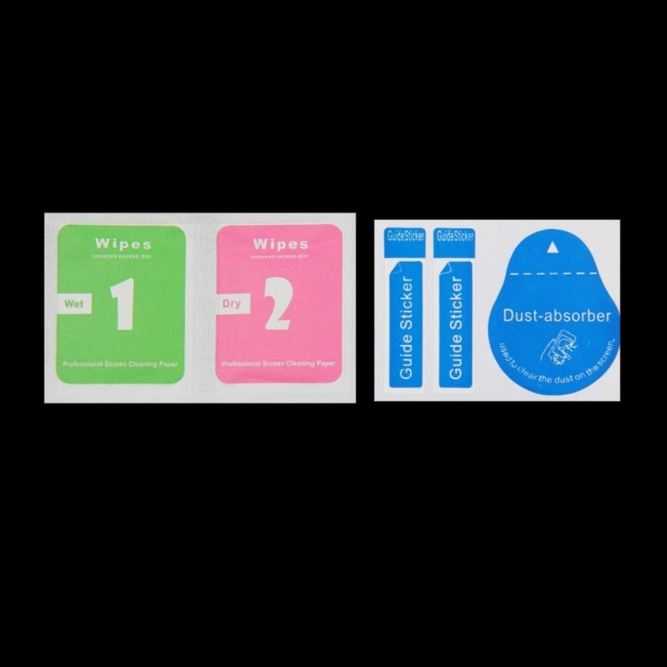 Lot de 2 films de protection en verre trempé antidéflagrant 2,5D pour Galaxy A5 (2017) / A520, dureté 9H, 0,26 mm, non plein écran