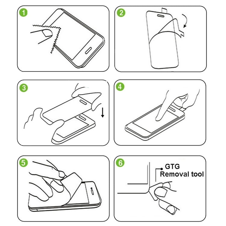 Lot de 2 films de protection en verre trempé antidéflagrant 2,5D pour Galaxy A5 (2017) / A520, dureté 9H, 0,26 mm, non plein écran