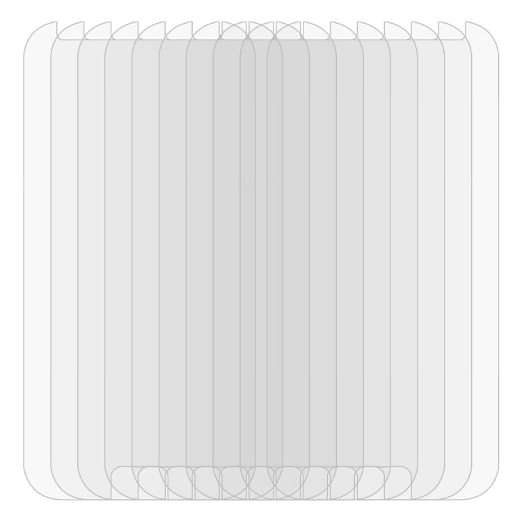 Lot de 10 films en verre trempé antidéflagrants 2,5D pour Galaxy A5 (2017) / A520, dureté de surface 9H, 0,26 mm, non plein écran