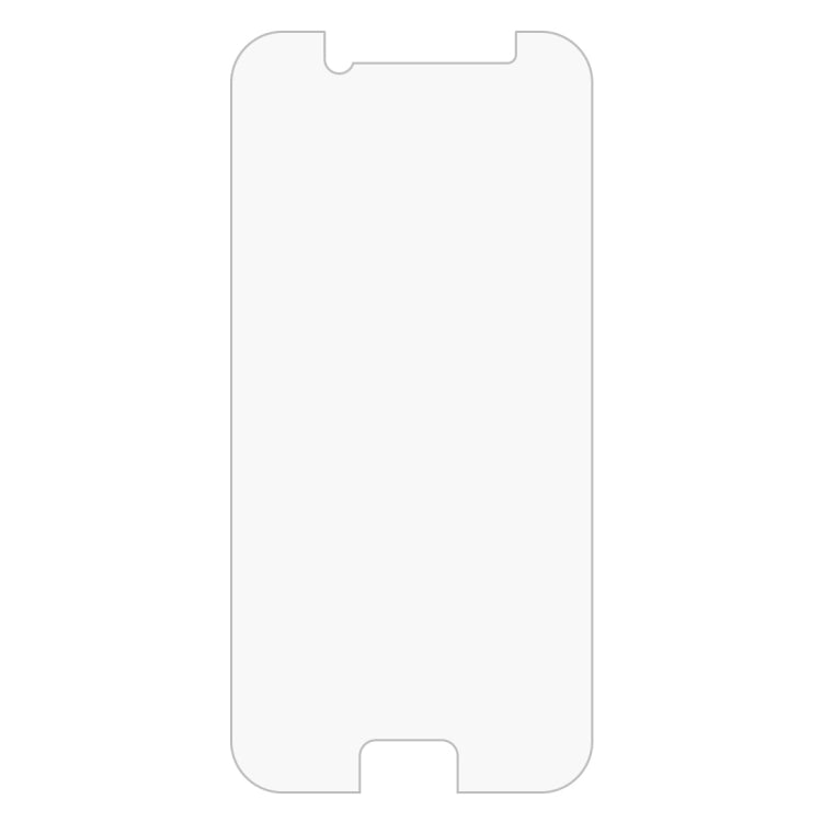 For Galaxy A7 (2017) / A720 0.26mm 9H Surface Hardness 2.5D Explosion-proof Tempered Glass Non-full Screen Film