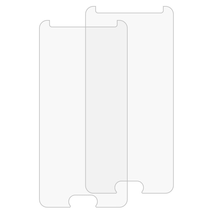 Lot de 2 films de protection d'écran en verre trempé antidéflagrant 2,5D pour Galaxy A3 (2017) / A320, dureté de surface 9H, 0,26 mm