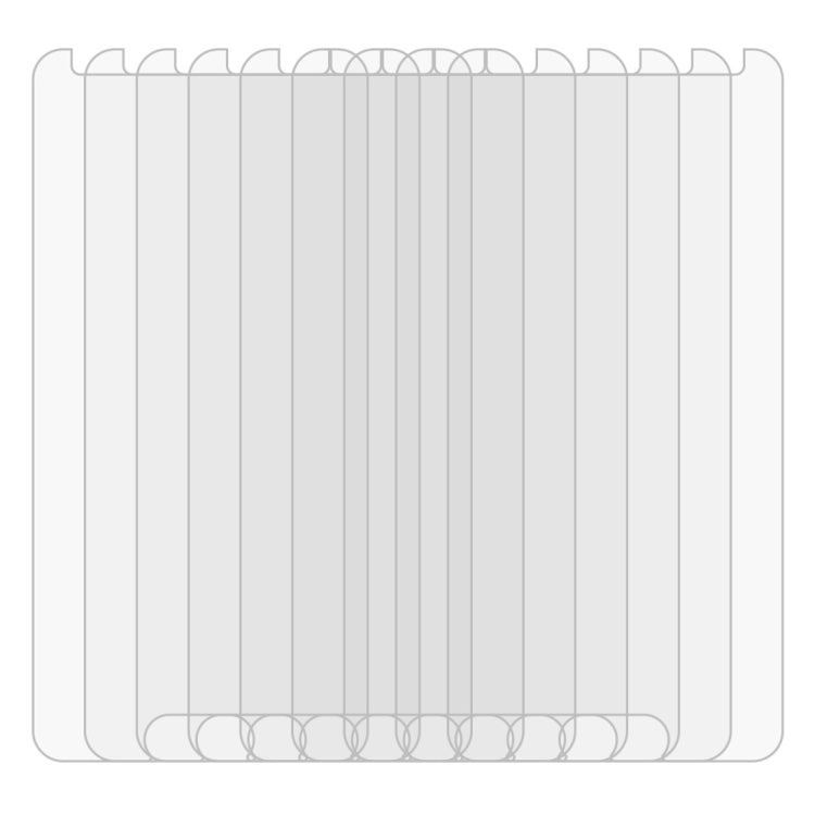 50 PCS For Galaxy A3 (2017) / A320 0.26mm 9H Surface Hardness 2.5D Explosion-proof Tempered Glass Screen Film, 50pcs