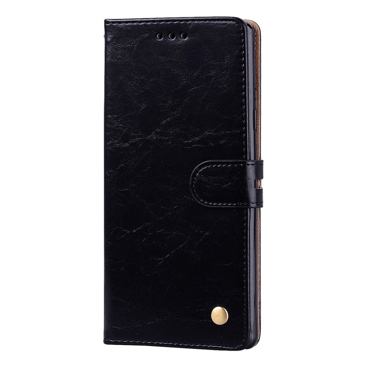 Business Style Oil Wax Texture Horizontal Flip Leather Case, with Holder & Card Slots & Wallet For Galaxy Note9