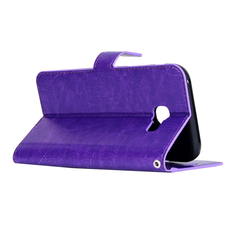 For Galaxy A3 (2017) / A320 Crazy Horse Texture Horizontal Flip PU Leather Case with Holder & Card Slots & Wallet & Photo Frame & Lanyard & Magnetic Buckle, For Galaxy A3 (2017)