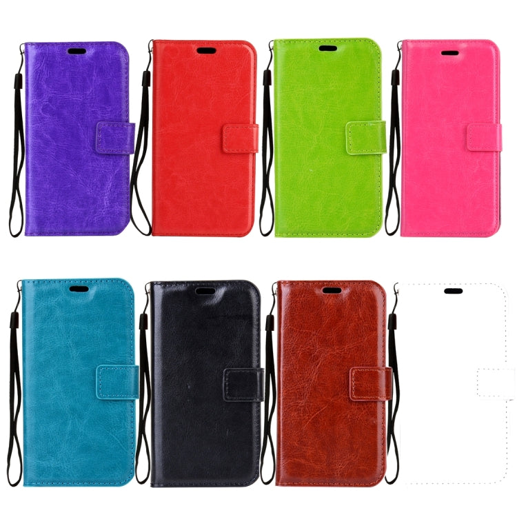 For Galaxy A3 (2017) / A320 Crazy Horse Texture Horizontal Flip PU Leather Case with Holder & Card Slots & Wallet & Photo Frame & Lanyard & Magnetic Buckle, For Galaxy A3 (2017)