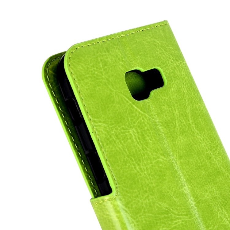 For Galaxy A5 (2017) / A520 Crazy Horse Texture Horizontal Flip PU Leather Case with Holder & Card Slots & Wallet & Photo Frame & Lanyard & Magnetic Buckle, For Galaxy A5 (2017)