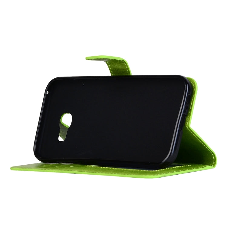 For Galaxy A5 (2017) / A520 Crazy Horse Texture Horizontal Flip PU Leather Case with Holder & Card Slots & Wallet & Photo Frame & Lanyard & Magnetic Buckle, For Galaxy A5 (2017)