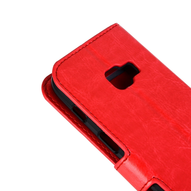 For Galaxy A5 (2017) / A520 Crazy Horse Texture Horizontal Flip PU Leather Case with Holder & Card Slots & Wallet & Photo Frame & Lanyard & Magnetic Buckle, For Galaxy A5 (2017)