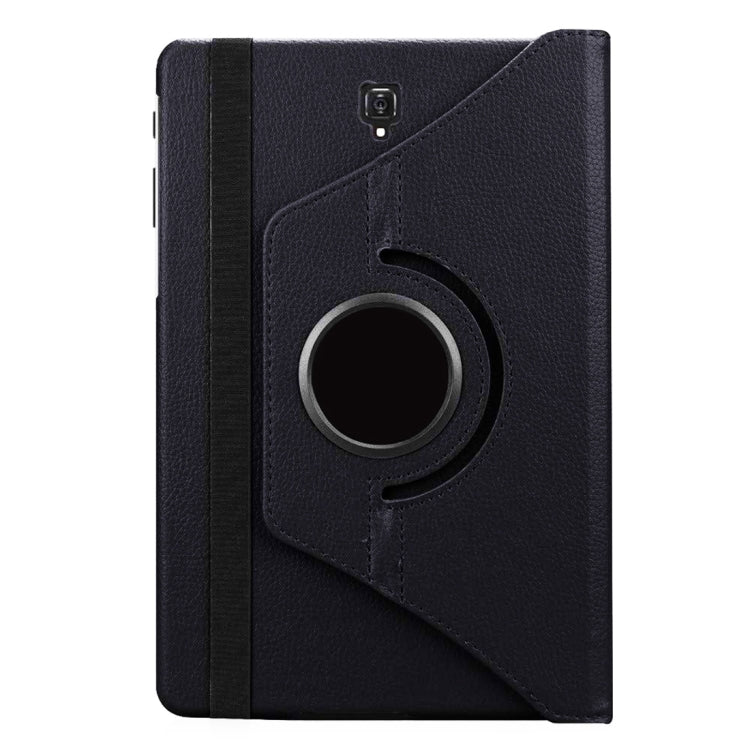 Litchi Texture Horizontal Flip 360 Degrees Rotation Leather Case for Galaxy Tab S4 10.5 T830 / T835, with Holder, For Galaxy Tab S4 10.5 T830 / T835