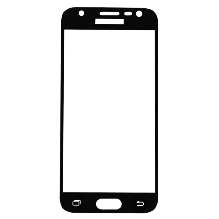 For Galaxy J3 (2017) (EU Version) 0.26mm 9H Surface Hardness 2.5D Curved Silk-screen Full Screen Tempered Glass Screen Protector