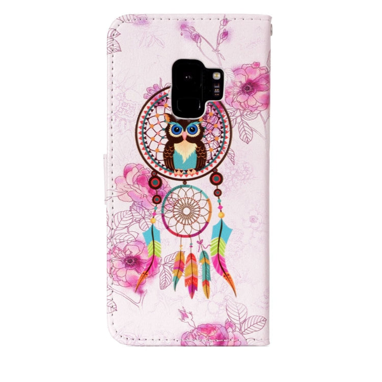 For Galaxy S9 Gloss Oil Embossed Wolf Pattern Horizontal Flip Leather Case with Holder & Card Slots & Wallet, For Galaxy S9