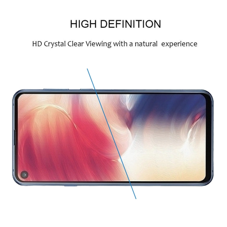 Film en verre trempé plein écran 0,3 mm 9H 2,5D pour Galaxy A8s, Galaxy A8s