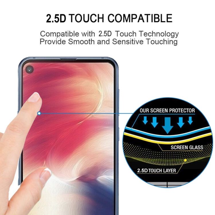 Film en verre trempé plein écran 0,3 mm 9H 2,5D pour Galaxy A8s, Galaxy A8s