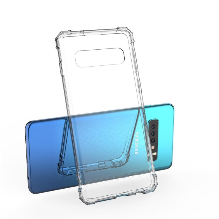 Coque transparente antichoc en TPU pour Galaxy S10 4G, Galaxy S10 4G