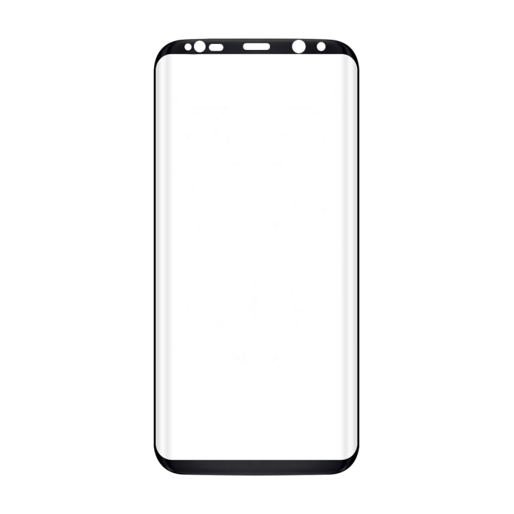 For Galaxy S8 / G9500 0.3mm 9H Surface Hardness 3D Curved Surface Silk-screen Full Screen Tempered Glass Screen Protector