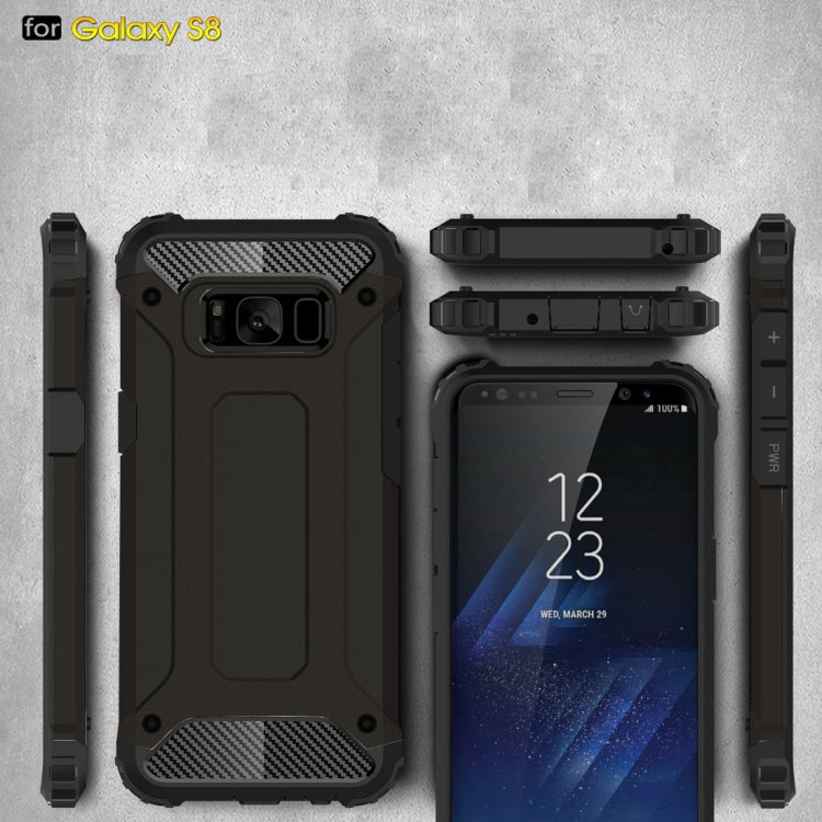 Coque combinée robuste en TPU et PC pour Galaxy S8, Samsung Galaxy S8