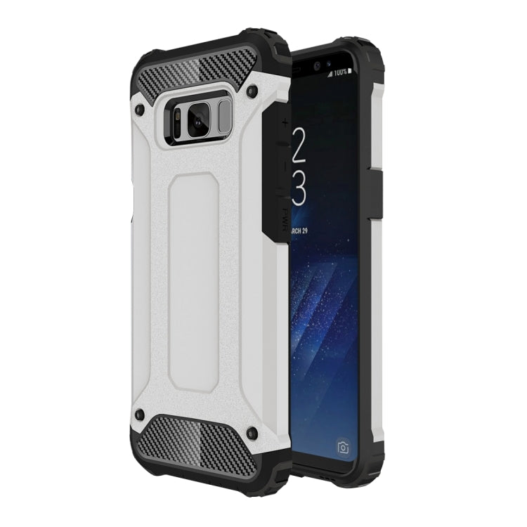 For Galaxy S8 Rugged Armor TPU + PC Combination Case