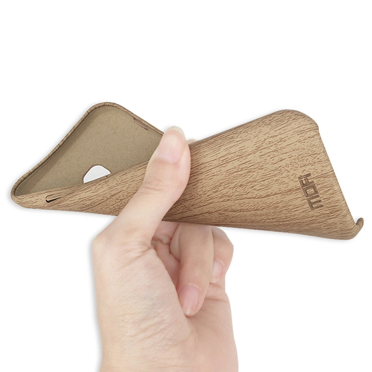 MOFI for Galaxy A3 (2017) Wood Texture TPU Protective Back Cover Case, For Galaxy A3 (2017)