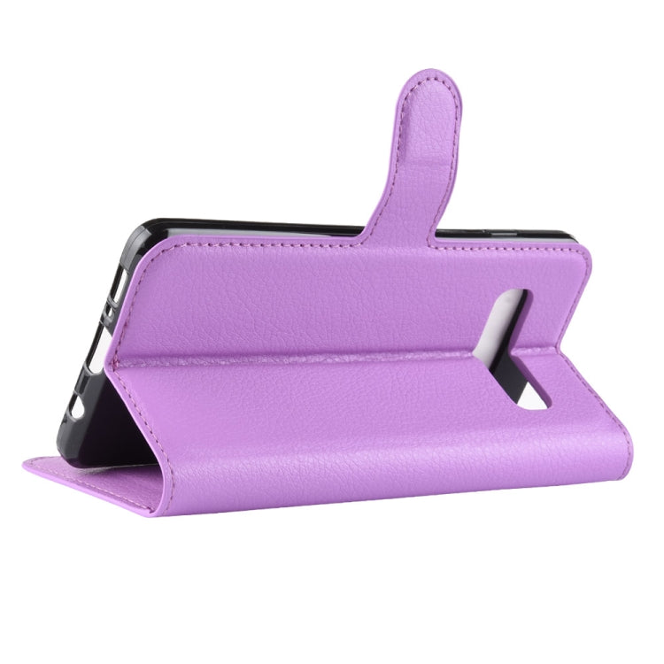 Litchi Texture Horizontal Flip Leather Case for Galaxy S10 , with Wallet & Holder & Card Slots