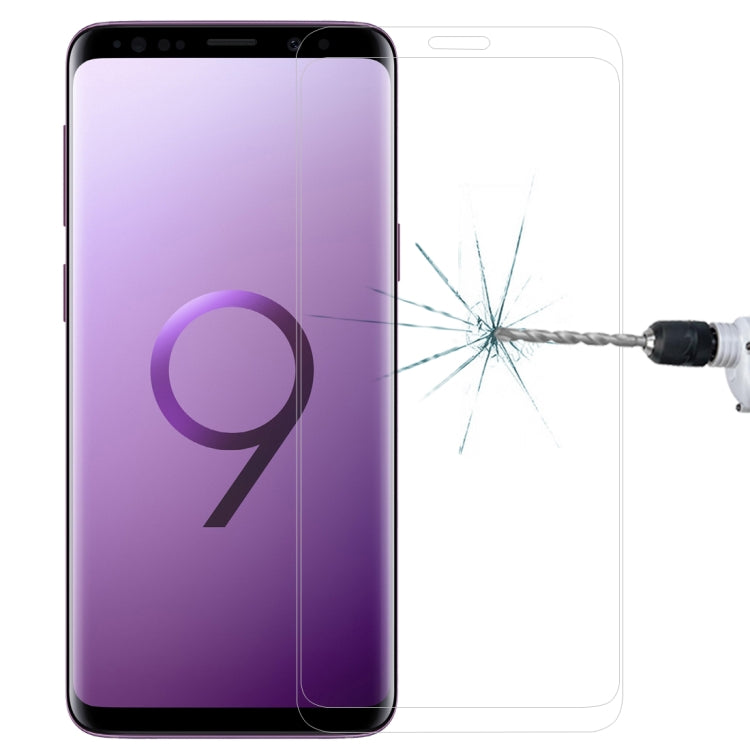 Film en verre trempé 3D 9H 0,26 mm pour Galaxy S9 (0,26 mm)