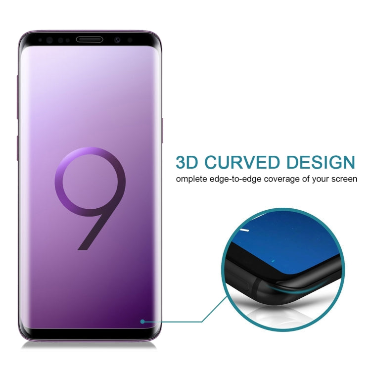 Film en verre trempé 3D 9H 0,26 mm pour Galaxy S9 (0,26 mm)
