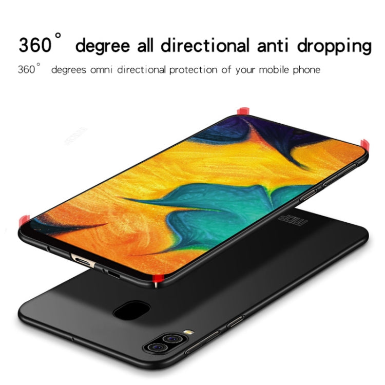 MOFI Frosted PC Ultra-thin Full Coverage Case for Galaxy A30, For Galaxy A30