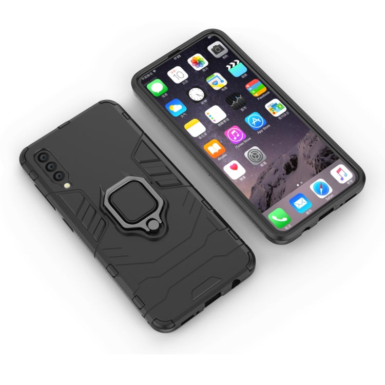 Coque de protection antichoc en PC et TPU pour Galaxy A50, avec anneau magnétique