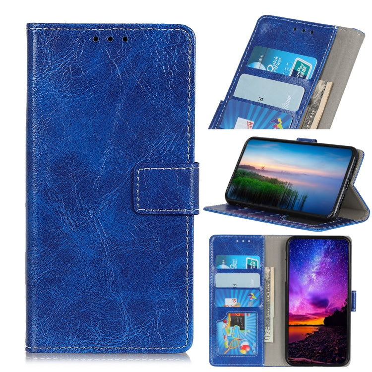 Retro Crazy Horse Texture Horizontal Flip Leather Case for Galaxy A20e, with Holder & Card Slots & Wallet & Photo Frame, For Galaxy A20e, For Samsung Galaxy A20e