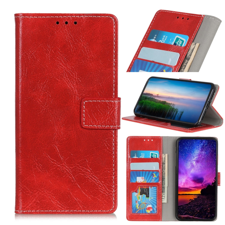 Retro Crazy Horse Texture Horizontal Flip Leather Case for Galaxy A20e, with Holder & Card Slots & Wallet & Photo Frame, For Galaxy A20e, For Samsung Galaxy A20e