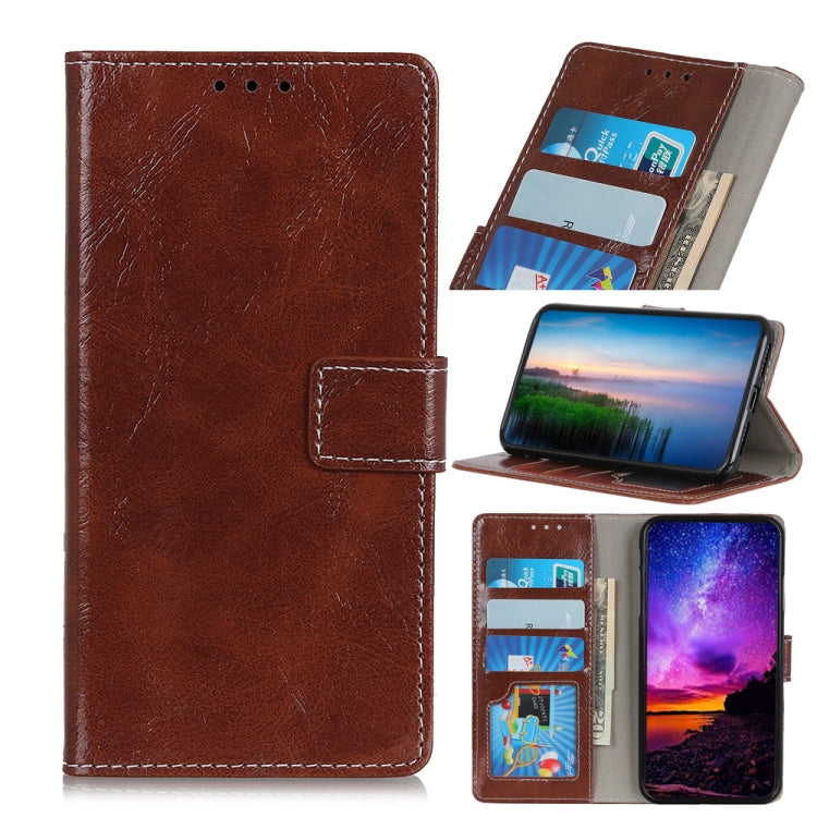 Retro Crazy Horse Texture Horizontal Flip Leather Case for Galaxy A20e, with Holder & Card Slots & Wallet & Photo Frame, For Galaxy A20e, For Samsung Galaxy A20e