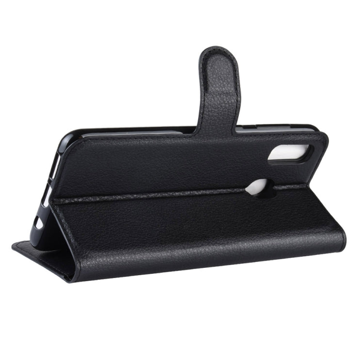 Litchi Texture Horizontal Flip Leather Case for Galaxy A20e, with Wallet & Holder & Card Slots, For Galaxy A20e