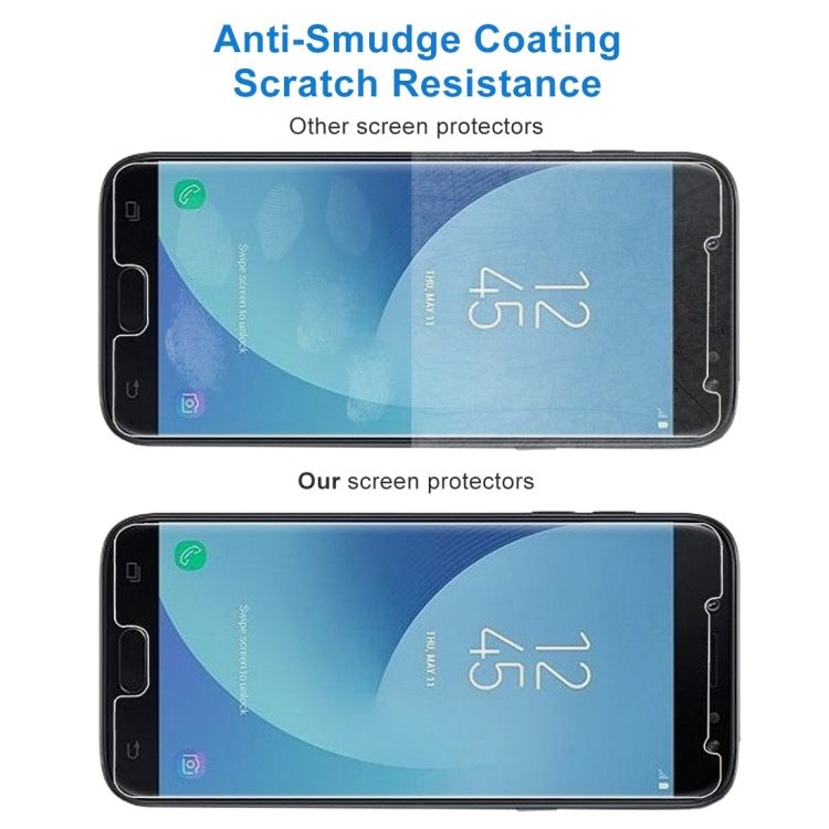 Lot de 2 films en verre trempé 0,26 mm 9H 2,5D pour Galaxy J4 (2018)