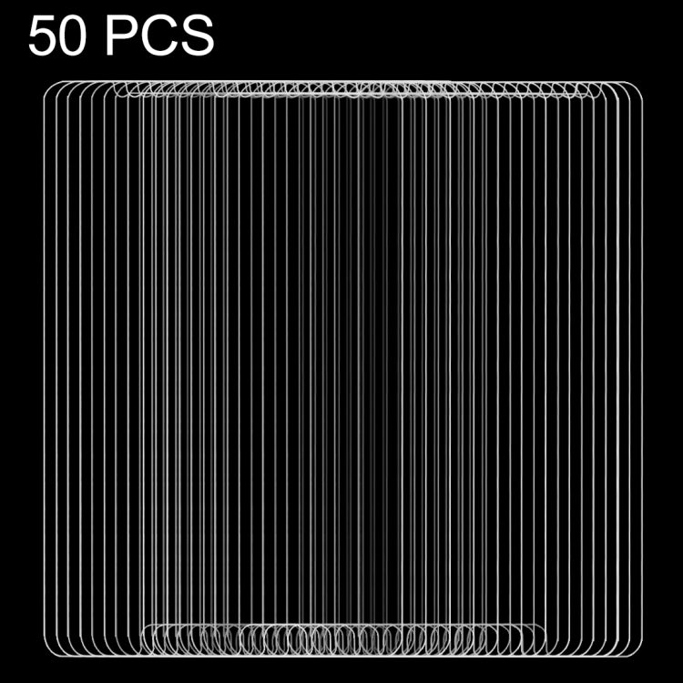 Lot de 10 films en verre trempé 9H 2,5D (0,26 mm) pour Galaxy J4 (2018)