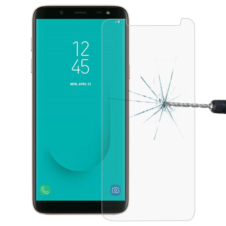 Film en verre trempé 0,26 mm 9H 2,5D pour Galaxy J6 (2018) (1 pièce)