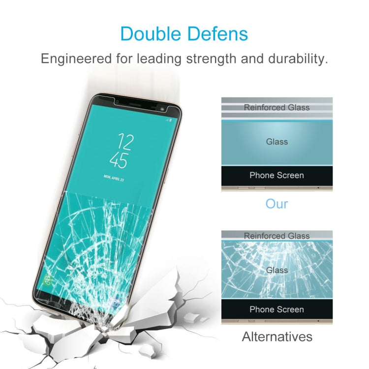 0.26mm 9H 2.5D Tempered Glass Film for Galaxy J6 (2018), For Galaxy J6 (2018)(1 PC)