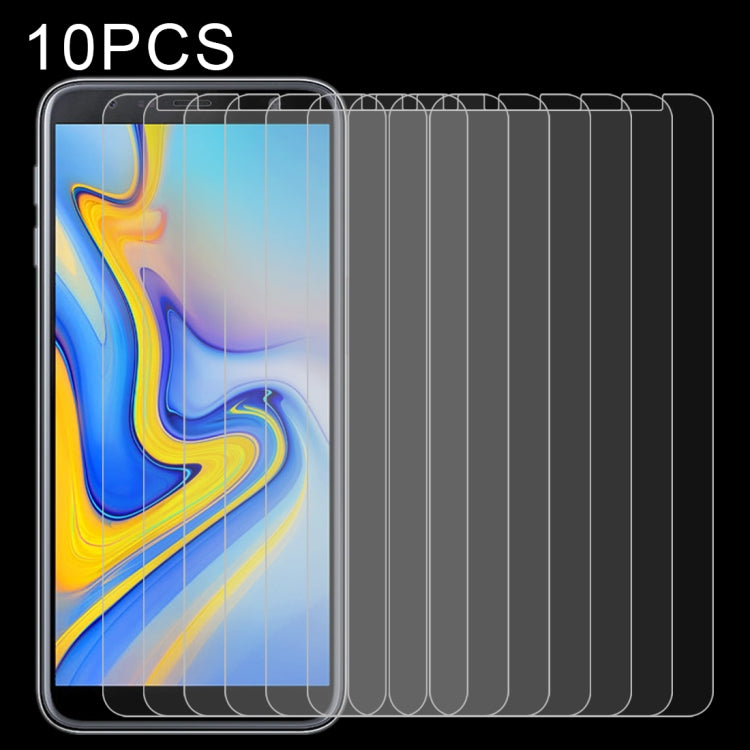 10 PCS 0.26mm 9H 2.5D Tempered Glass Film for Galaxy J6 (2018), For Galaxy J6 (2018)(10 PCS)