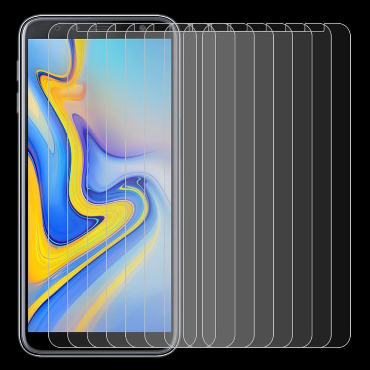10 PCS 0.26mm 9H 2.5D Tempered Glass Film for Galaxy J6 (2018), For Galaxy J6 (2018)(10 PCS)