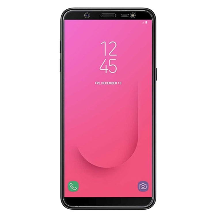 Lot de 100 films en verre trempé 9H 2,5D (0,26 mm) pour Galaxy J8 (2018)