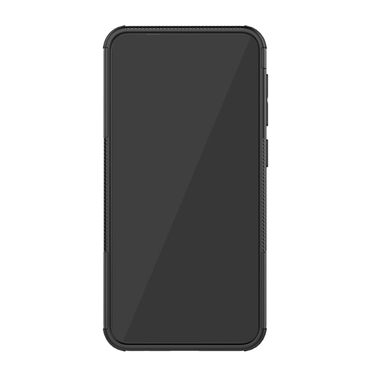 Coque antichoc en polycarbonate et TPU motif pneu pour Galaxy M10, avec support