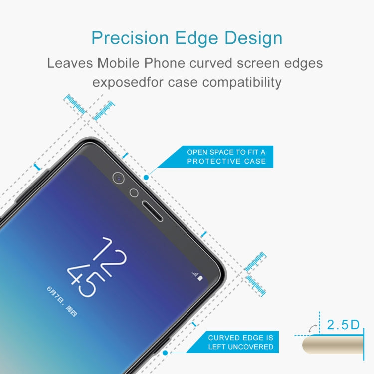 Film en verre trempé 9H 2,5D 0,26 mm pour Galaxy A9 Star