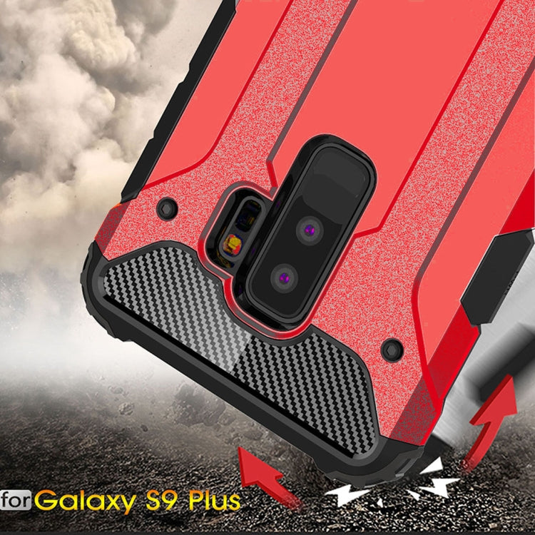 For Galaxy S9+ TPU + PC 360 Degree Protection Shockproof Protective Back Case