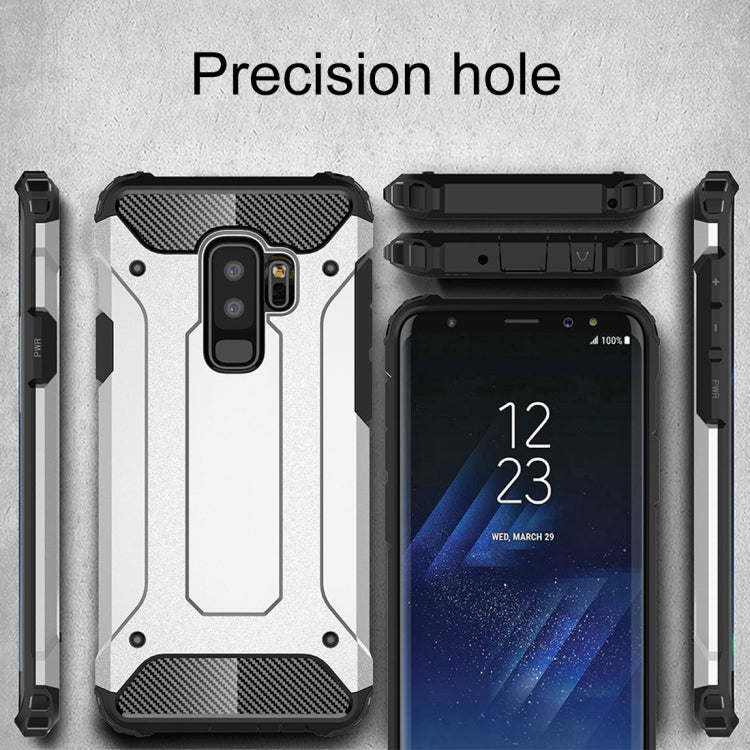 For Galaxy S9+ TPU + PC 360 Degree Protection Shockproof Protective Back Case