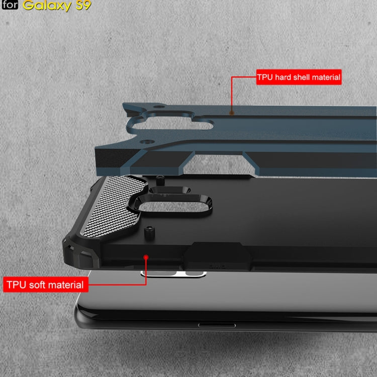 For Galaxy S9 TPU + PC 360 Degree Protection Shockproof Protective Back Case, For Galaxy S9, For Samsung Galaxy S9