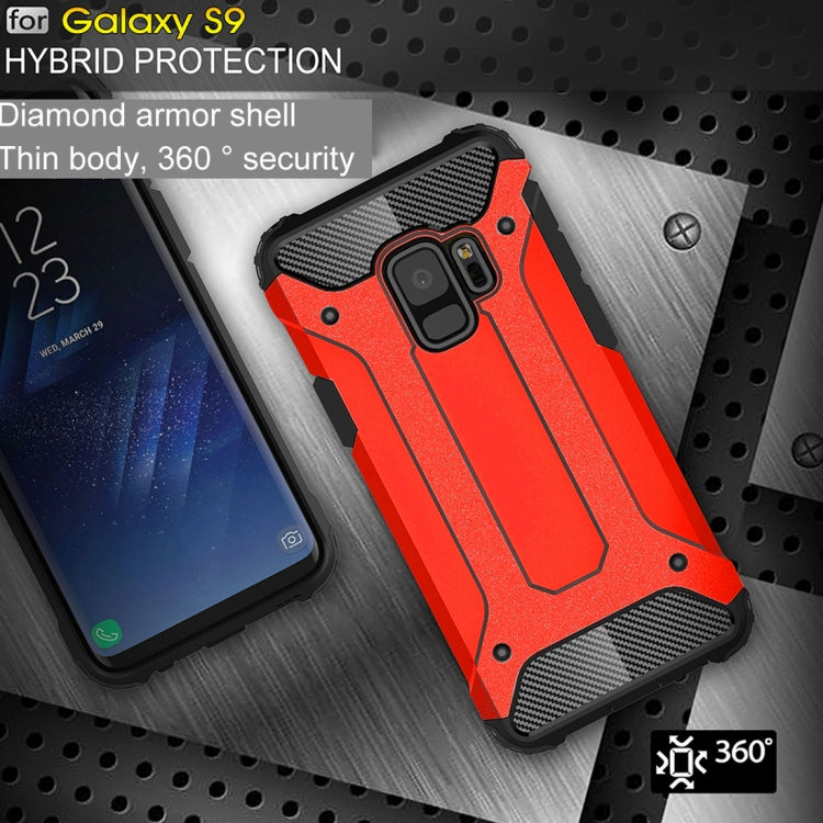For Galaxy S9 TPU + PC 360 Degree Protection Shockproof Protective Back Case, For Samsung Galaxy S9, For Galaxy S9
