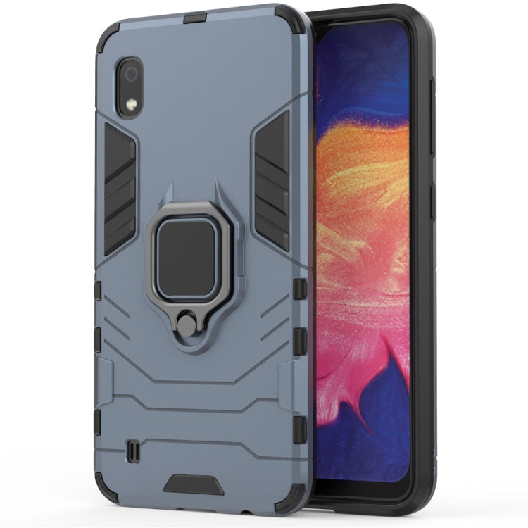 PC + TPU Shockproof Protective Case for Galaxy A10, with Magnetic Ring Holder, For Galaxy A10