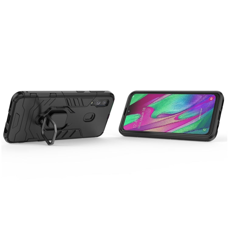 PC + TPU Shockproof Protective Case for Galaxy A40, with Magnetic Ring Holder, For Galaxy A40, For  Galaxy A40
