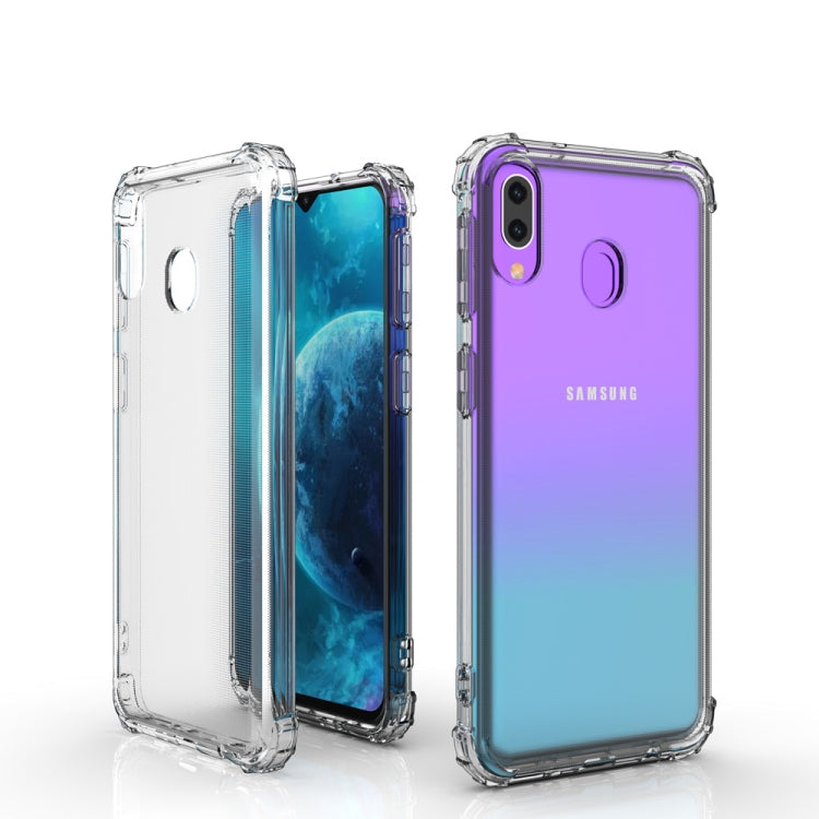Shockproof Transparent TPU Soft Case for Galaxy M20
