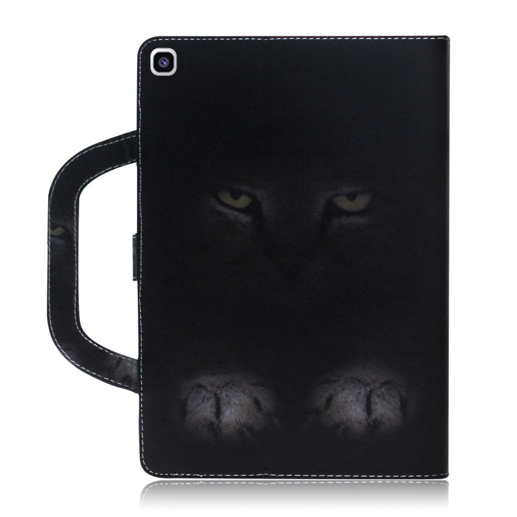 Cat Pattern Horizontal Flip Leather Case for Galaxy Tab A 8 (2019) / P200 / P205, with Holder & Card Slot & Wallet, For Galaxy Tab A 8 (2019) / P200 / P205