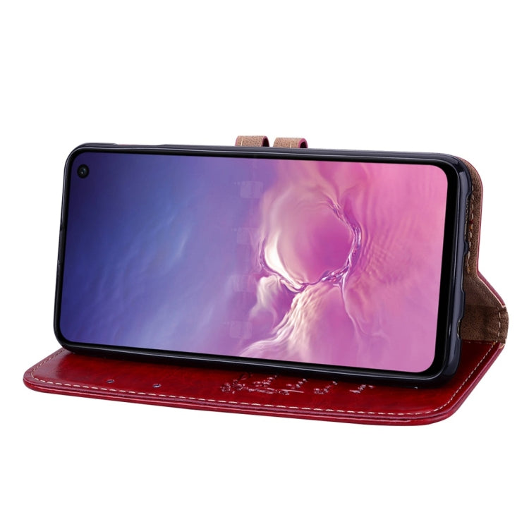 Business Style Oil Wax Texture Horizontal Flip Leather Case for Galaxy S10 E, with Holder & Card Slots & Wallet, For Galaxy S10 E