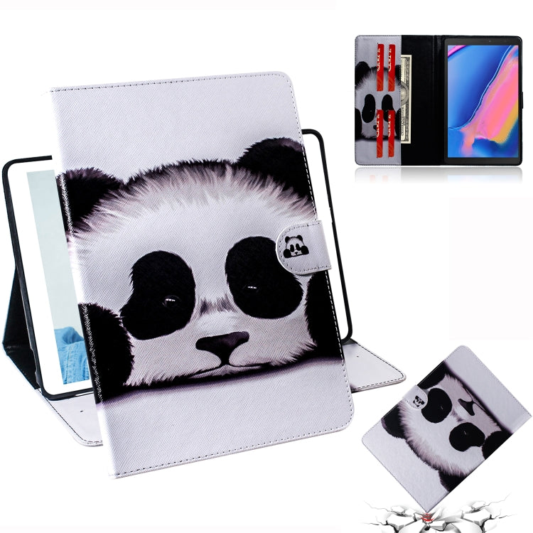 Panda Pattern Horizontal Flip Leather Case for Galaxy Tab A 8 (2019) / P200 / P205, with Holder & Card Slot & Wallet, For Galaxy Tab A 8 (2019)